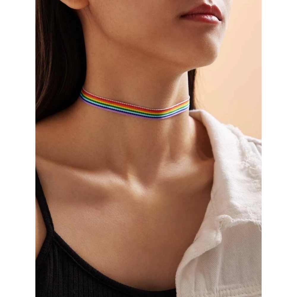 *1 LEFT* 🌈Rainbow Choker🌈